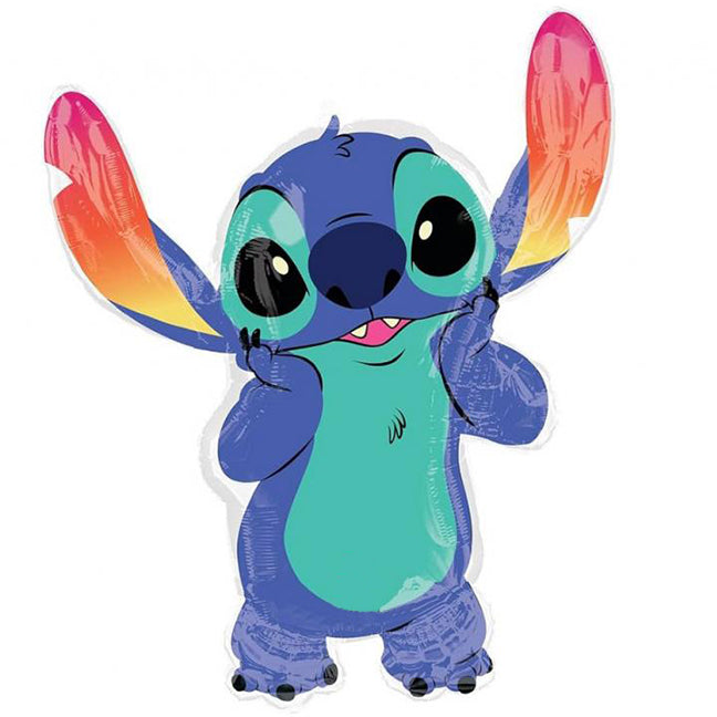 Balon foliowy z helem, Anagram, 83cm - Stitch Disney