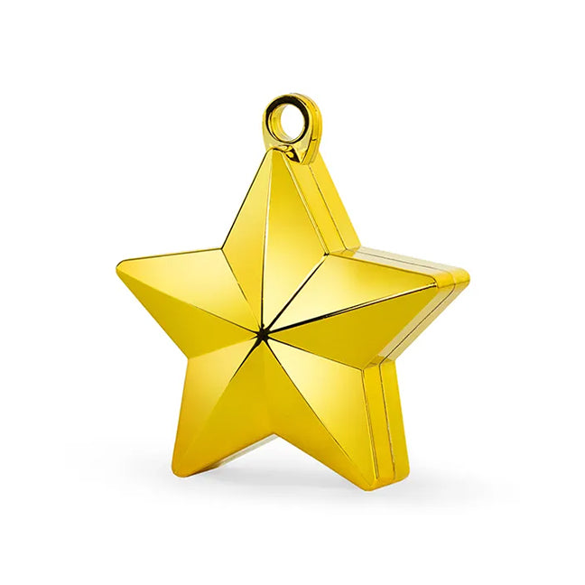 Ciężarek, obciążnik, złoty - Gwiazdka
