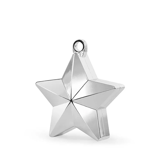 Ciężarek, obciążnik, srebrny - Gwiazdka