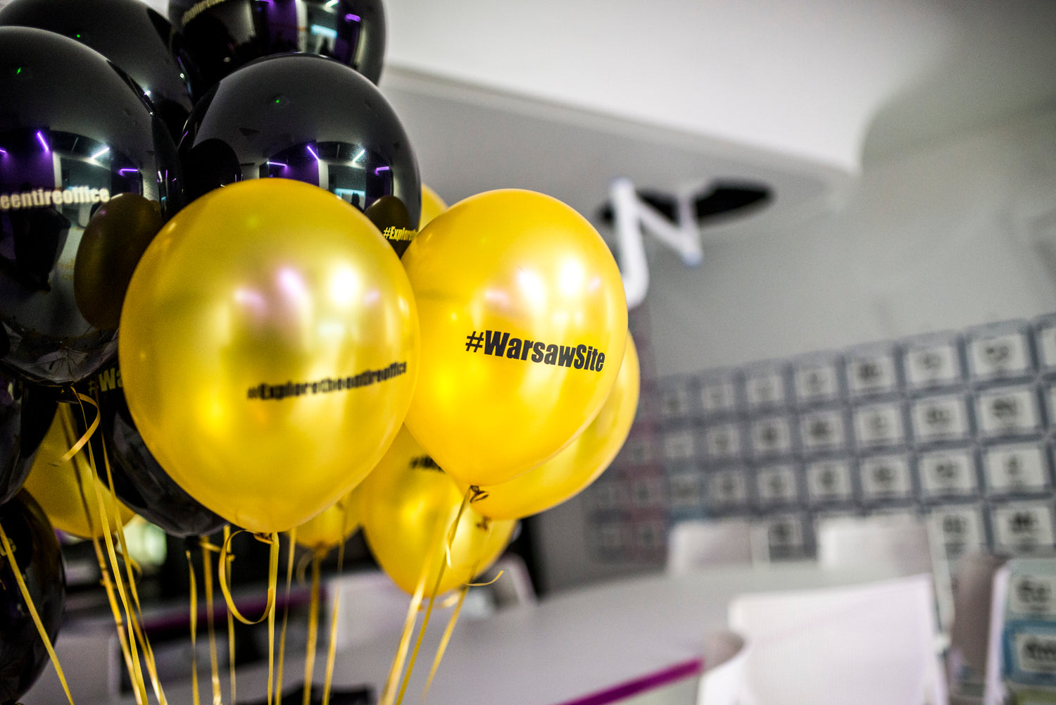 Balony lateksowe z nadrukiem warsaw balloonmakers