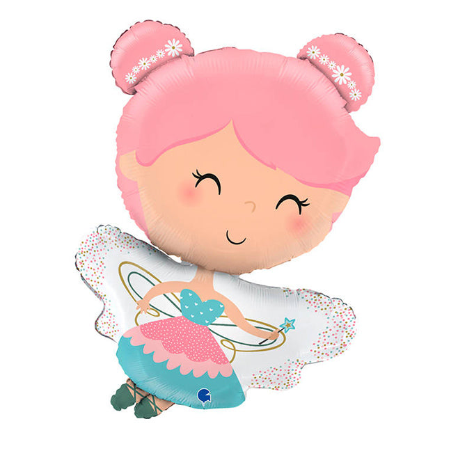 Balon foliowy z helem, wróżka, Grabo, 69cm - Fairy