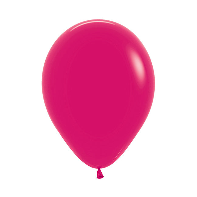 Balon lateksowy z helem, Sempertex, 30cm - Raspberry