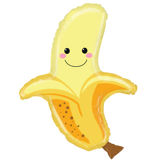 Balon foliowy z helem, Grabo, Banan, 76cm - Bannana