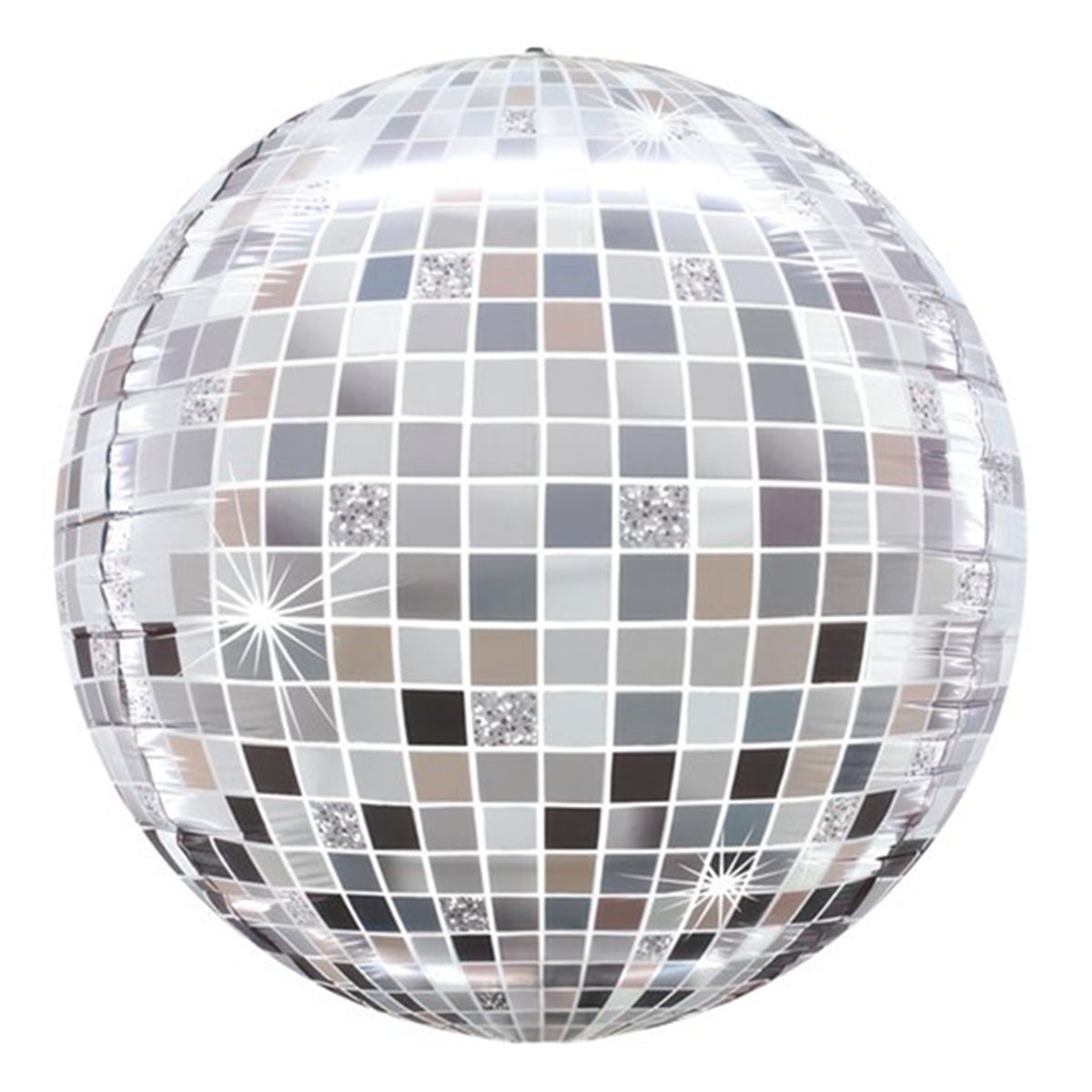 Balon foliowy kula disco 3D z helem, Grabo, 38 cm