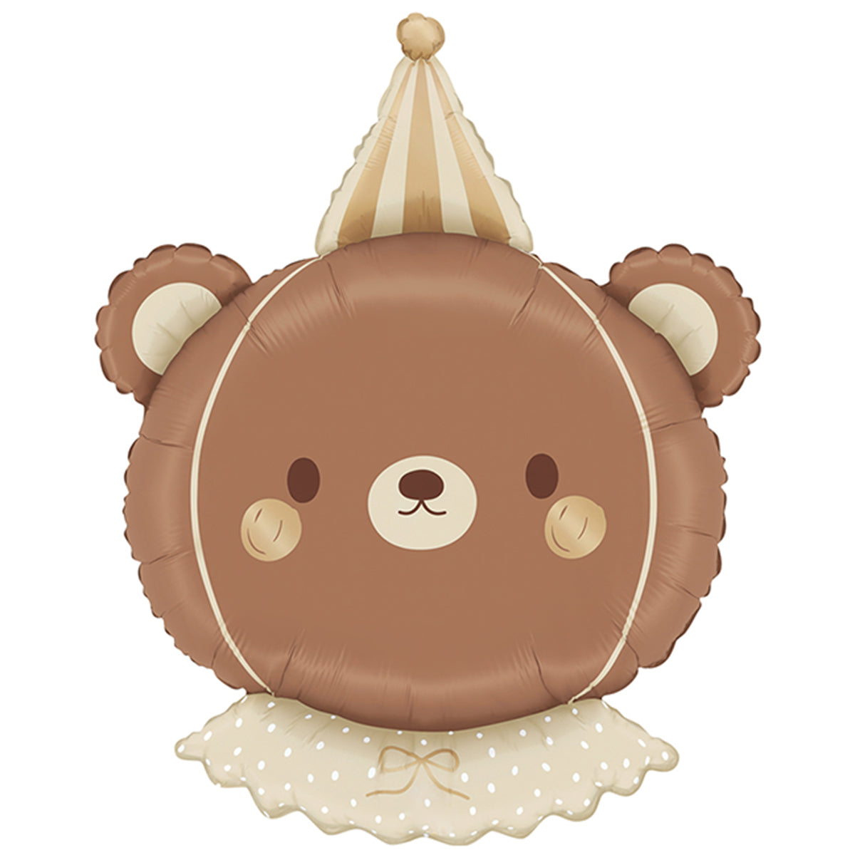 Balon foliowy miś Vintage Bear z helem, Grabo, 66 cm