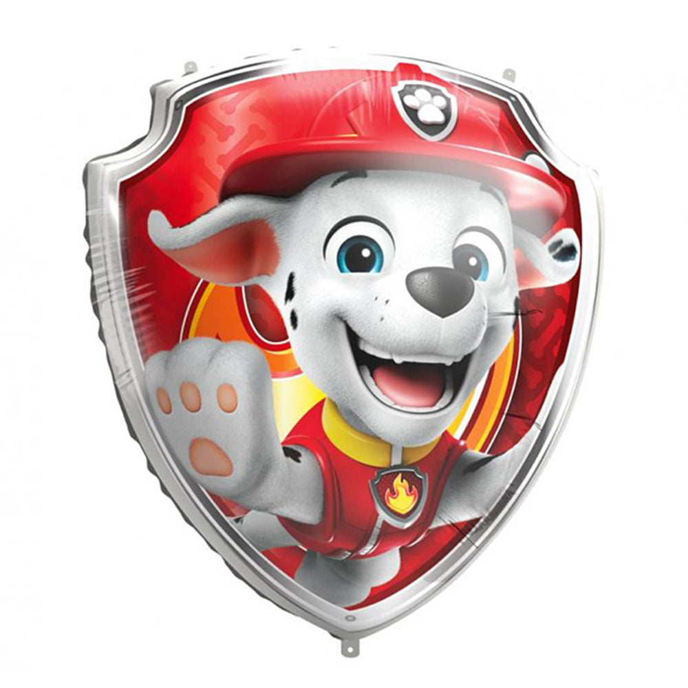 Balon foliowy z helem, Procos, Paw Patrol, 75cm - Tarcza MARSHALL