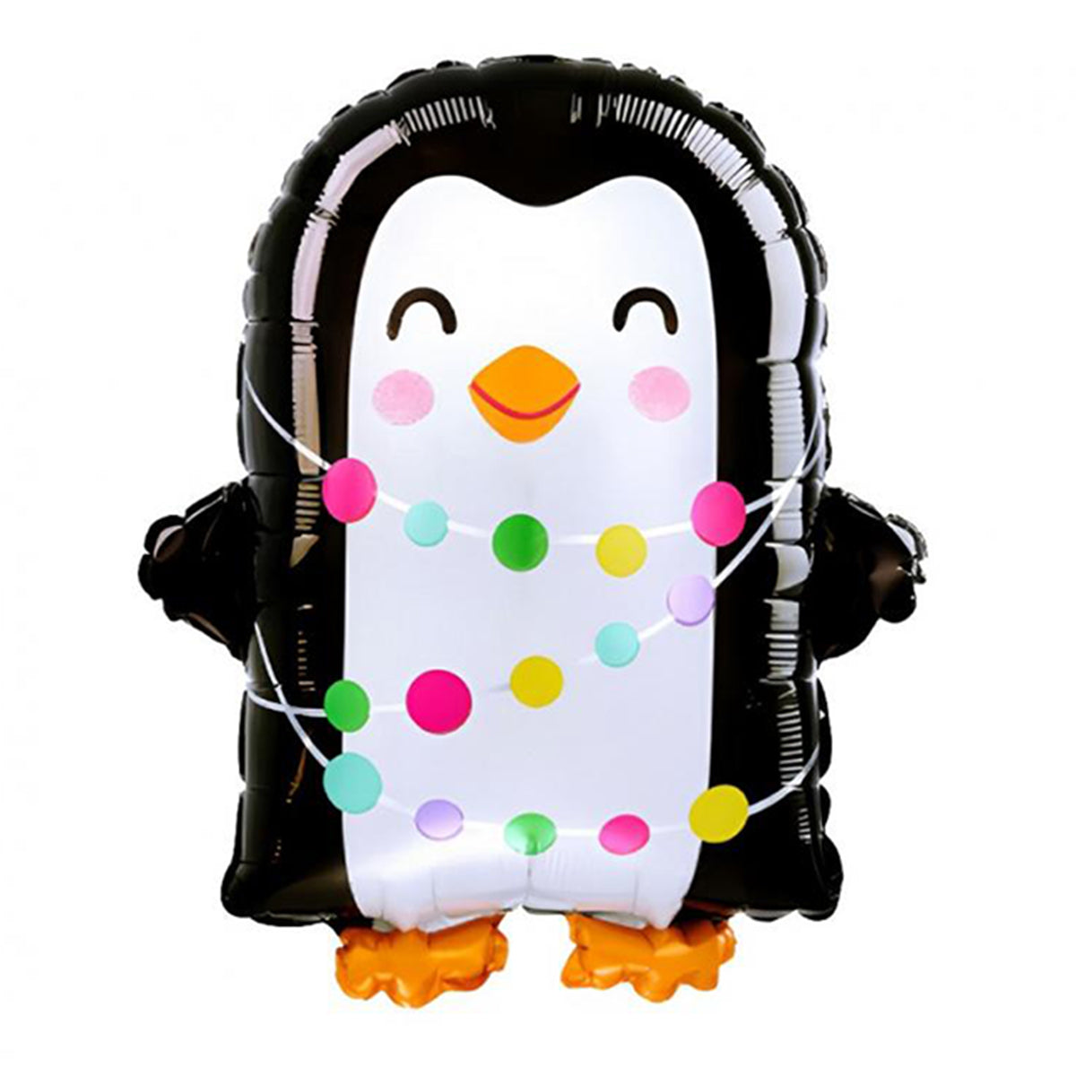 Balon foliowy pingwin z helem, GoDan, 40 cm