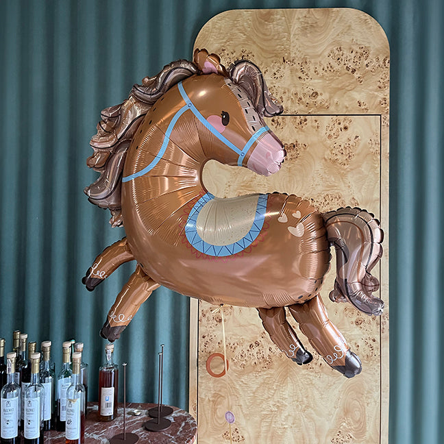 Balon foliowy z helem, Konik, Koń, Grabo, 94cm - Lovely Horse