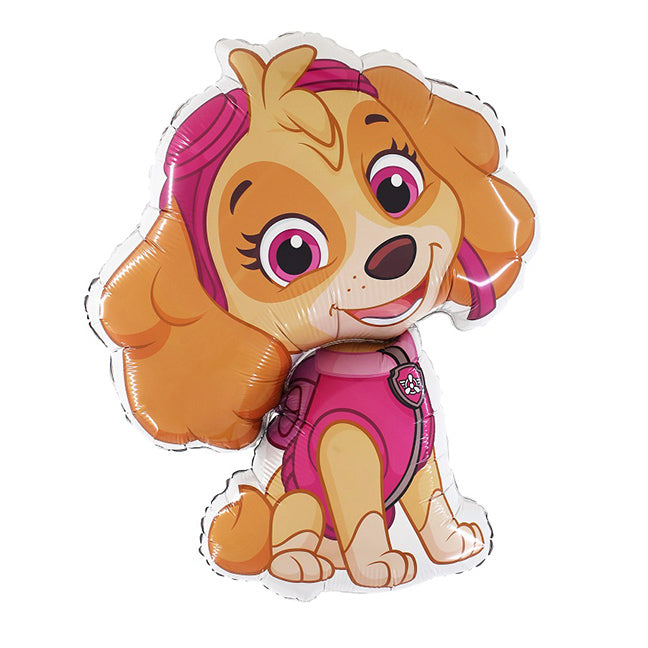 Balon foliowy z helem, Grabo, Paw Patrol, 80cm - Psi Patrol Skye