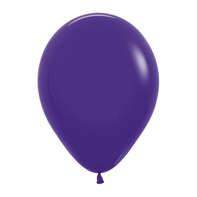 Balon lateksowy z helem, SX, Fasion Solid Violet - Warsaw balloonmakers