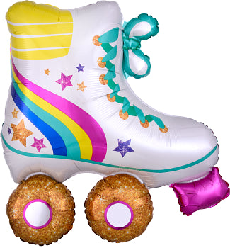 Balon foliowy z helem Wrotka, Rolki, AM, 71x76 cm - Warsaw balloonmakers