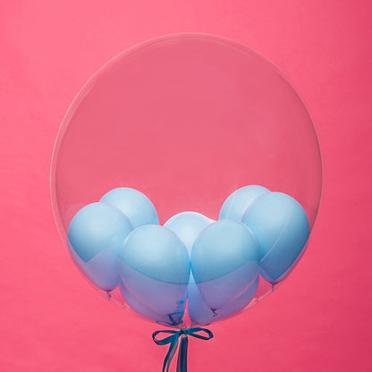 Gender reval party balloon