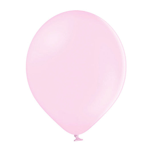 Balon lateksowy z helem, PD, Pastel Pink - Warsaw balloonmakers