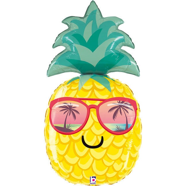 Balon foliowy z helem, Grabo, Ananas, 93cm - Summer Pinapple
