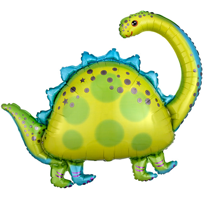 Balon foliowy z helem, Anagram, 80cm - Dinozaur Brontosaurus