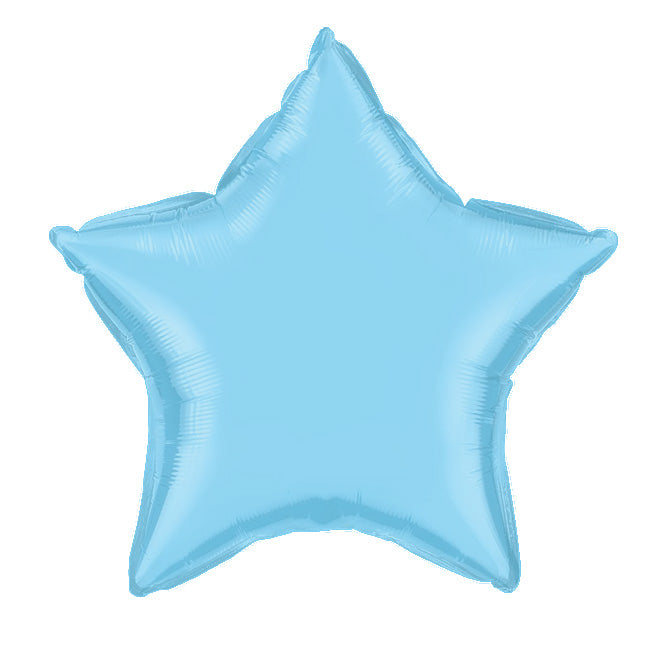 Balon foliowy z helem Gwiazdka, FX, niebieska, 48cm - Warsaw balloonmakers