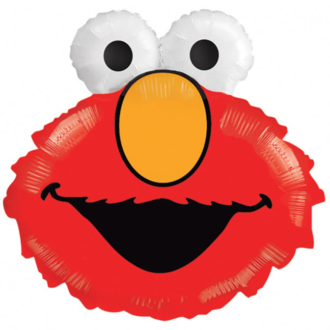 Balon foliowy z helem Elmo, Ulica Sezamkowa, AM, 51x46cm - Warsaw balloonmakers