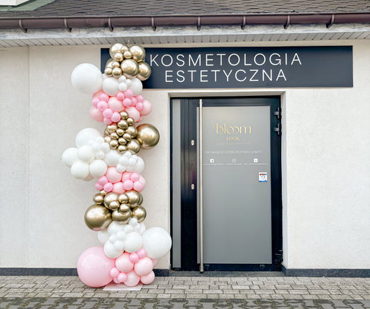 Girlanda balonowa na otwarcie lokalu w Warszawie