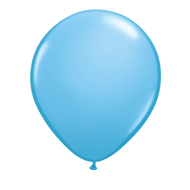 Balon lateksowy z helem, 16", Qualatex, 41cm - Pale Blue
