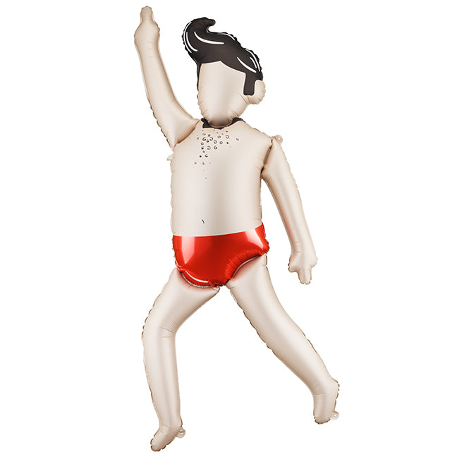 Balon „Facet” to dekoracja, która natychmiast przełamuje dystans i nadaje imprezie luźny, żartobliwy charakter.