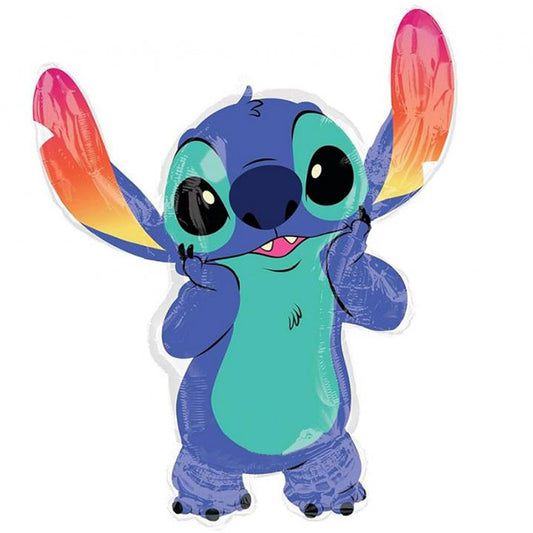 Balon foliowy z helem, Anagram, 83cm - Stitch Disney