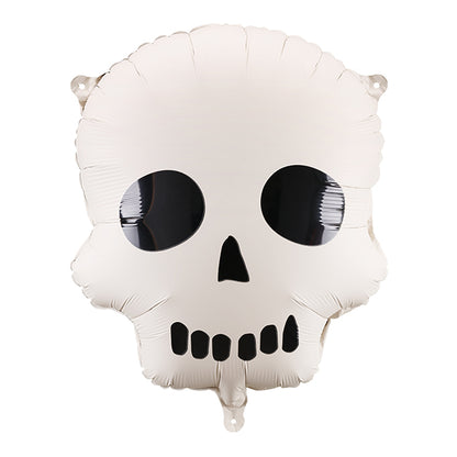 Balon foliowy z helem, PartyDeco, 41cm - Czaszka