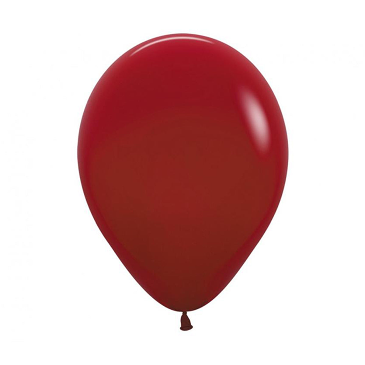 Balon lateksowy z helem, czerwony imperialny, Sempertex Imperial Red, 30 cm