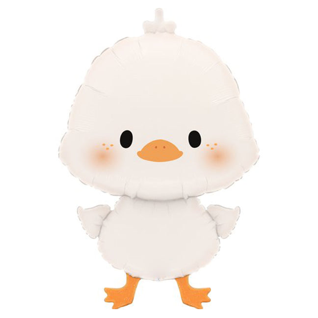 Biała kaczuszka wprowadza spokój, ciepło i subtelną radość do dziecięcej aranżacji.