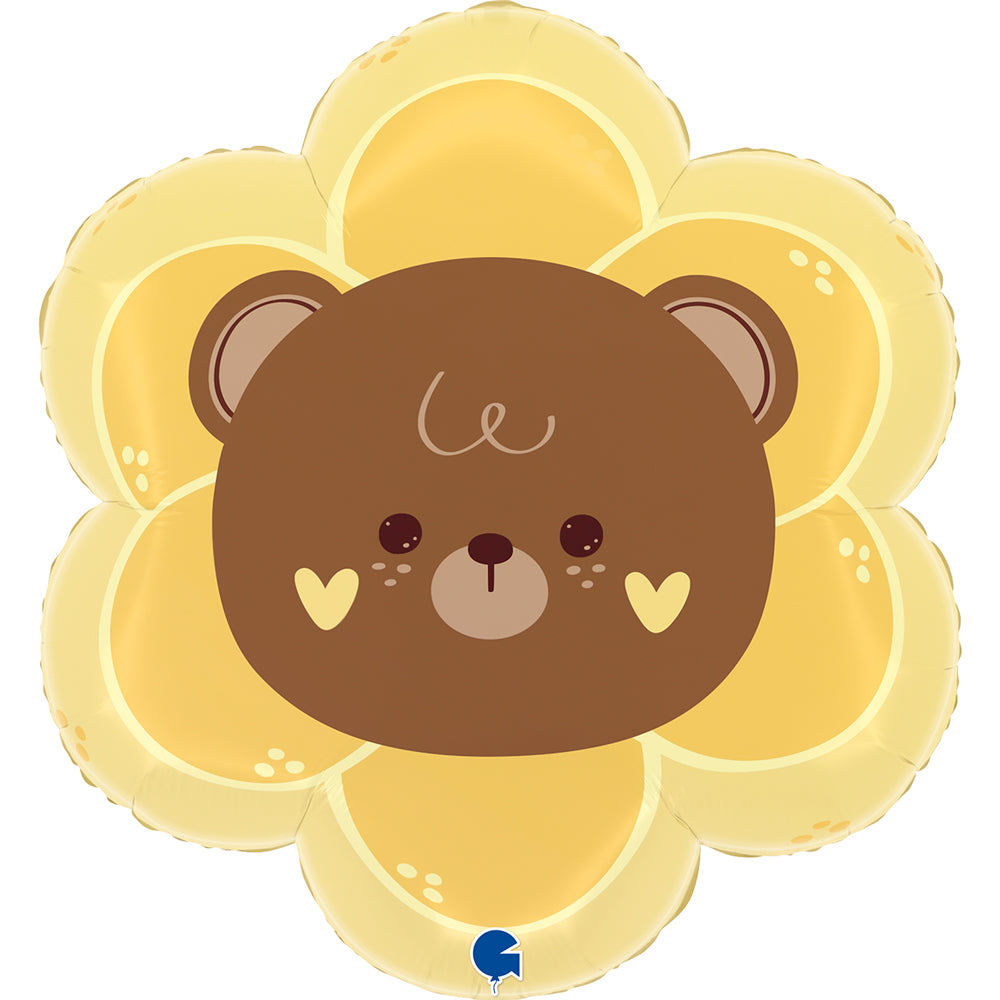 Balon foliowy z helem, miś, Grabo, 51cm - Blossom Bear