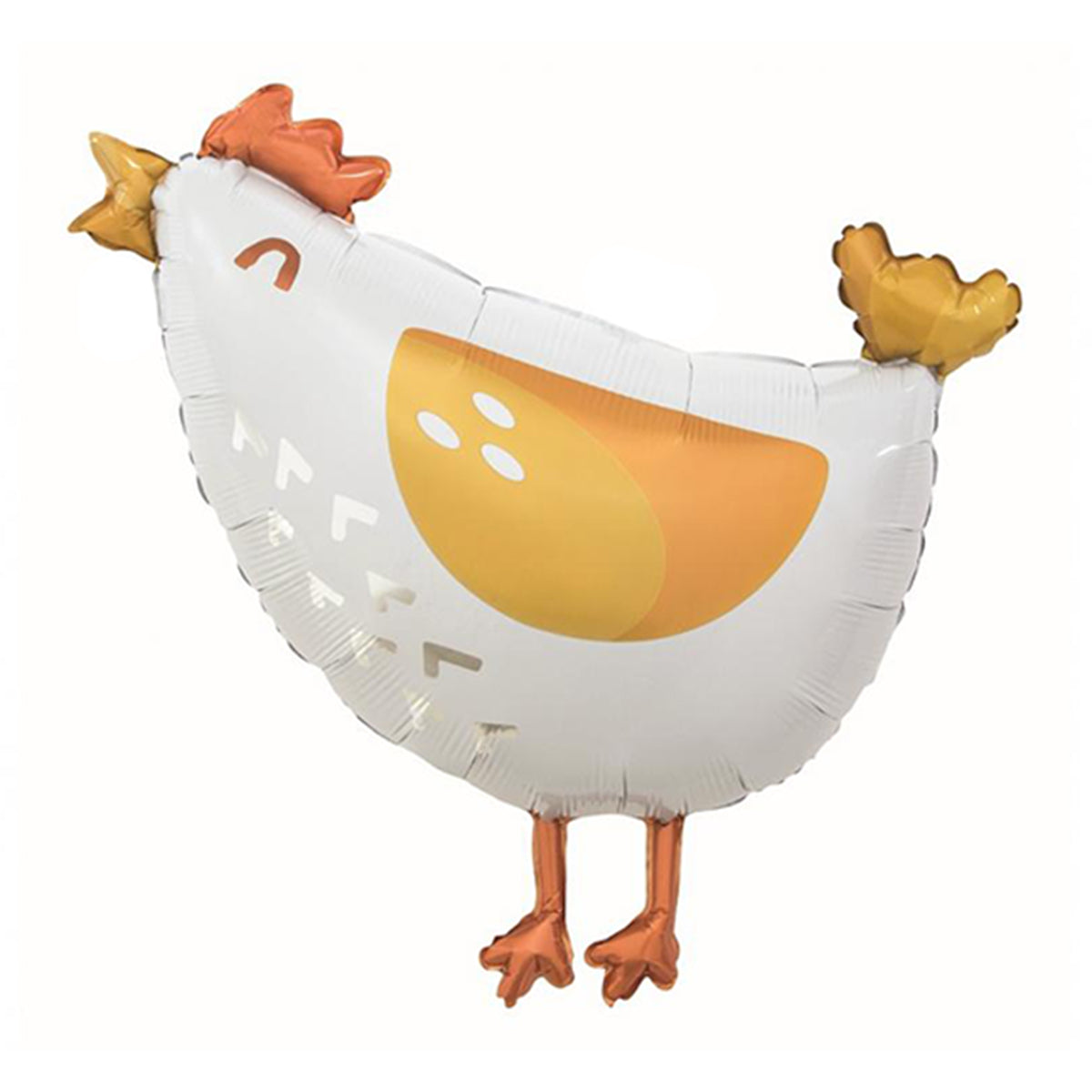 Balon foliowy kurka z helem, GoDan, 58 cm