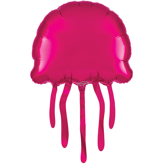 Balon foliowy z helem, Meduza, Oaktree, 73cm - Pink Jellyfish