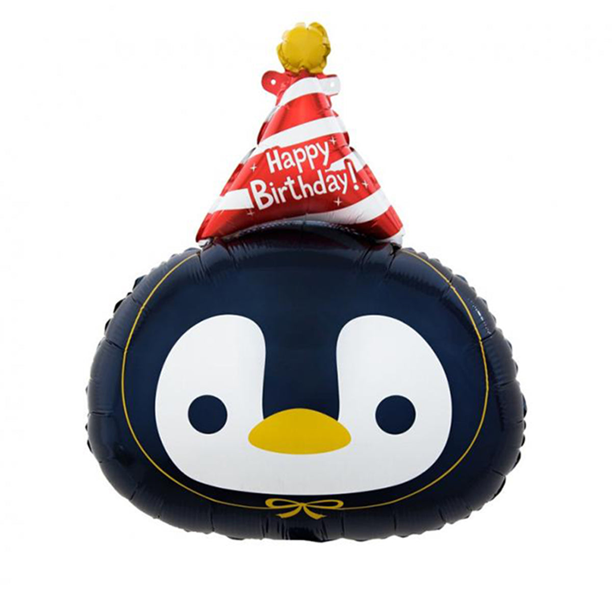 Balon foliowy urodzinowy pingwinek z helem, GoDan, 50 cm