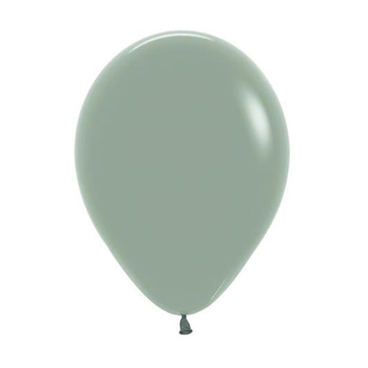 Balon lateksowy z helem, Sempertex, 30cm -  Pastel Dusk Laurel Green