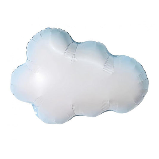 Balon foliowy błękitna chmurka z helem, GoDan, 61 cm