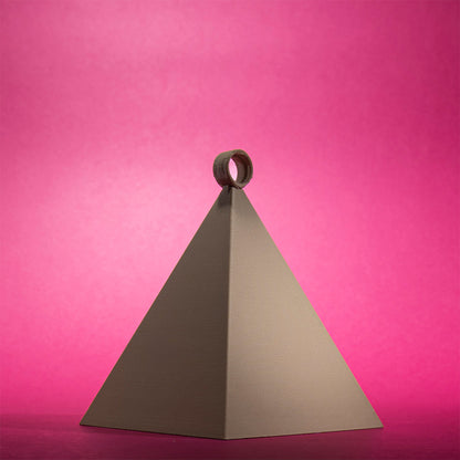 Ciężarek do balonów piarmidka, wydruk 3D, 9 cm