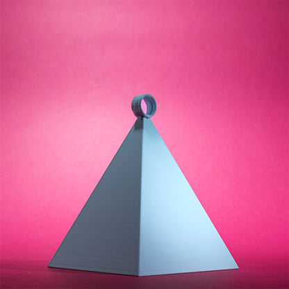 Ciężarek do balonów piarmidka, wydruk 3D, 9 cm