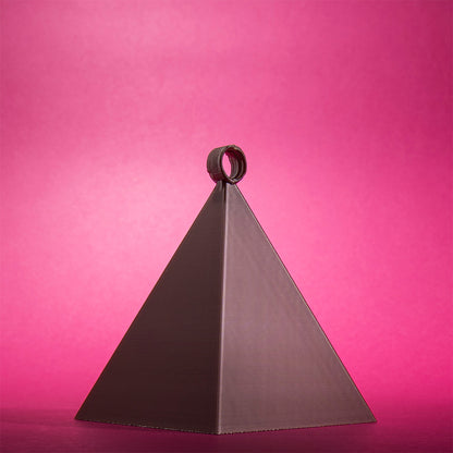 Ciężarek do balonów piarmidka, wydruk 3D, 9 cm