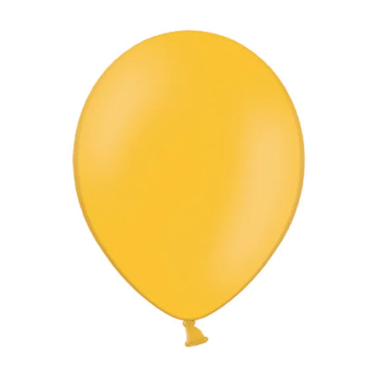 Balon lateksowy z helem, PartyDeco, 30cm - Pastel Ocher