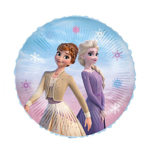 Balon foliowy z helem, Procos, 45cm - Elsa i Anna Kraina Lodu