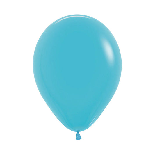 Balon lateksowy z helem, Sempertex, 30cm - Caribbean Blue