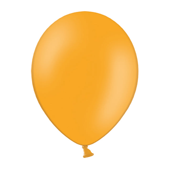 Balon lateksowy z helem, PD, Pastel Orange - Warsaw balloonmakers