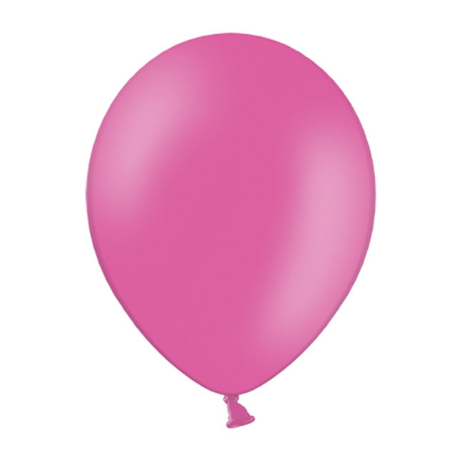 Balon lateksowy z helem, PD, Pastel Hot Pink, 30cm - Warsaw balloonmakers