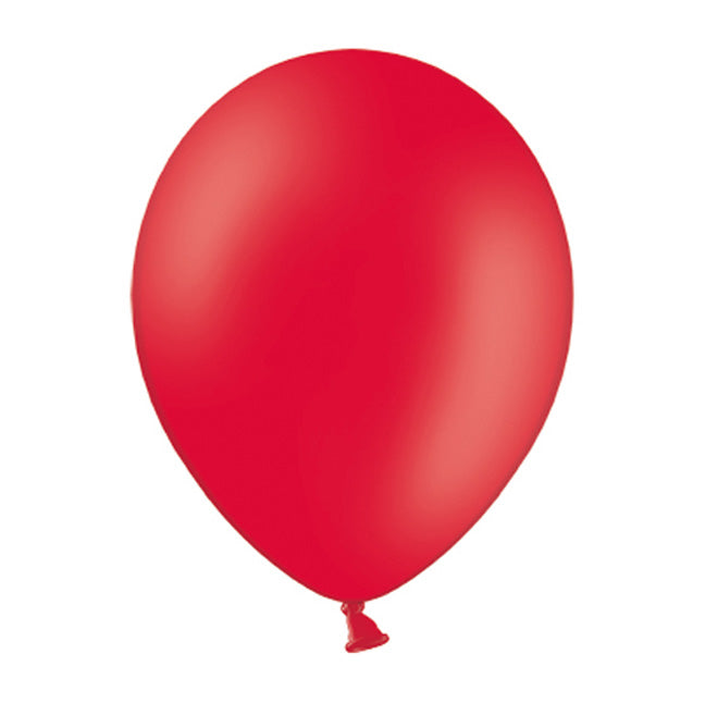 Balon lateksowy z helem, PD, Pastel Poppy Red - Warsaw balloonmakers