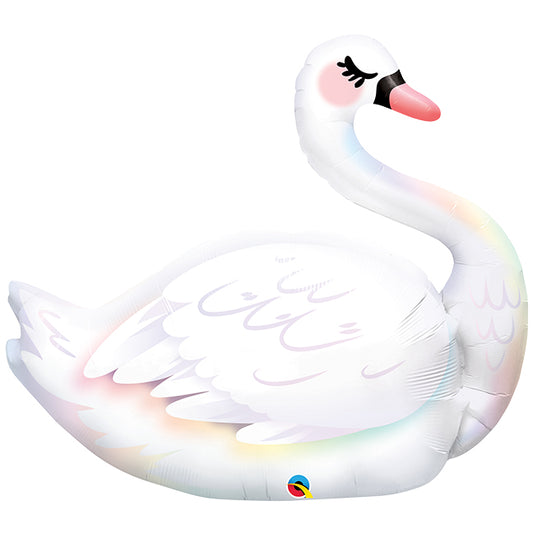 Balon foliowy z helem Łabędź, QL, 89cm - Warsaw balloonmakers
