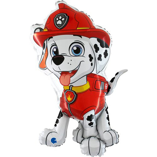 Balon foliowy z helem, Grabo, Paw Patrol, 74cm - Psi Patrol Marshall