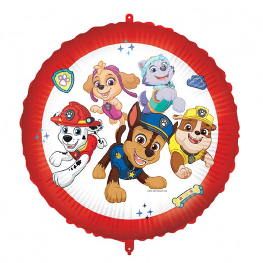 Balon foliowy z helem, Procos, Paw Patrol, 46cm - Psi Patrol Ready for Action