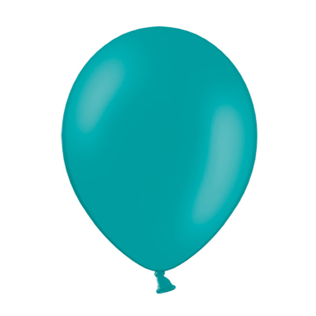 Balon lateksowy z helem, PD, Pastel Turquoise - Warsaw balloonmakers